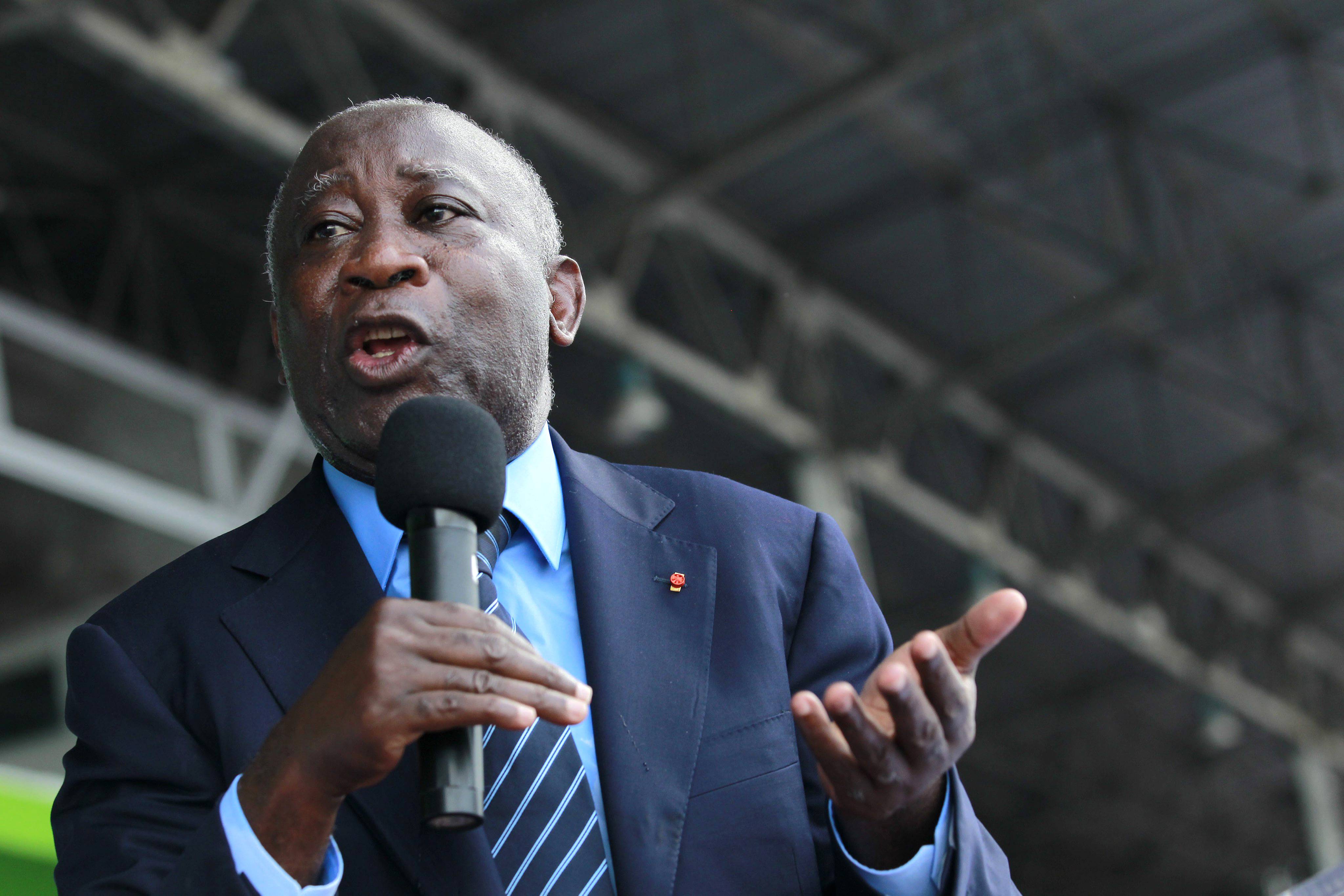 Ex-Ivory Coast President Faces Rape and Murder Charges - Former Ivory Coast president Laurent Gbagbo was taken into custody at the International Criminal Court Wednesday, where he will face charges of crimes against humanity including murder and rape, stemming from his involvement in fueling post-election violence.\r&nbsp;\r(Photo: EPA/NIC BOTHMA /LANDOV)