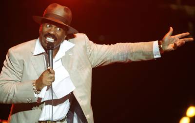 Are You Trippin'? - Harvey returned to the stage and created a hit concert DVD in 2006 with the memorable title, Don't Trip...He Ain't Through With Me Yet. In 2008 he released the follow-up, Stiil Trippin'.Photo by Amy Sussman/Getty Images for The Bermuda Department of Tourism