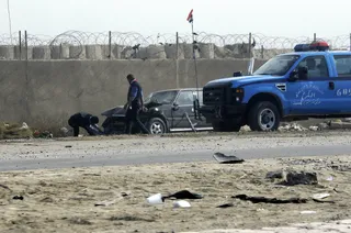 37 People Killed in Iraq - A suicide bomber set off explosives Monday killing at least 12 people. Also 25 members of security forces were killed after an attack on two major prisons near Baghdad the night before.&nbsp;(Photo: AP Photo/Hadi Mizban, File)