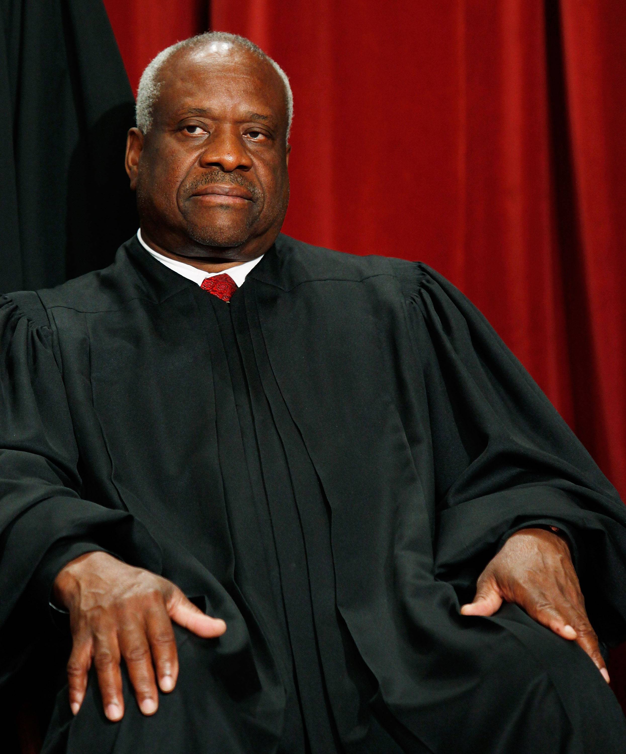Clarence Thomas - U.S. Supreme Court Justice Clarence Thomas is the second African-American to serve on the nation’s highest court. He was appointed by former President George H.W. Bush to replace the retiring Thurgood Marshall, who, in many ways, is his polar opposite.(Photo: Mark Wilson/Getty Images)