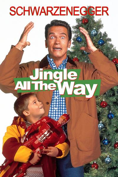 Jingle All the Way (1996) - Arnold Schwarzenegger plays a father and high-powered businessman who wants to get his son the year’s hottest Christmas gift, Turbo Man, which has been sold out since Thanksgiving. In an effort to find the toy, he finds himself in a no-holds-barred battle with a crazed postman named Myron (Sinbad), who is out to claim the last Turbo Man for his own kid.(Photo: 20th Century Fox)