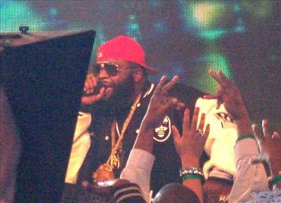 106 & Party - Rick Ross puts on a good show for the crowd.