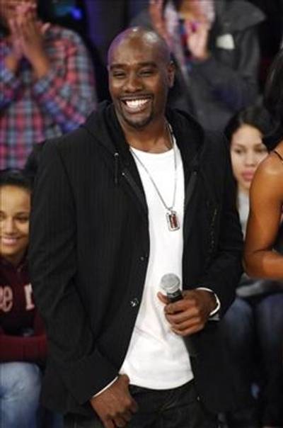 Morris Chestnut - Heartthrob, Morris Chestnut, is all smiles while promoting his new movie, &quot;Perfect Holiday.&quot;