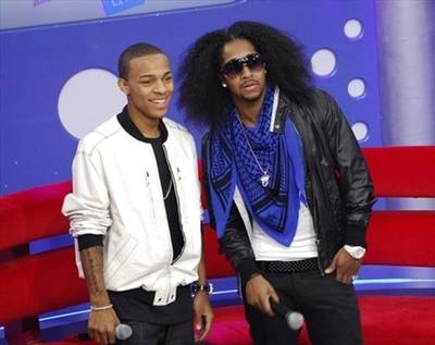 Bow Wow and Omarion - BFFs Bow Wow and Omarion scope out the audience during an appearance on 106 & Park.