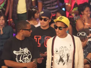 N.E.R.D. - The three of them can be found opening for Kanye on his "Glow In The Dark" tour.