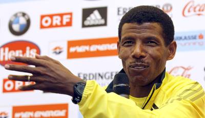 Olympic Champion to Run for Ethiopian Parliament - Ethiopian track star Haile Gebrselassie has announced his plans to run for a parliament seat in the 2015 election. The 40-year-old two-time Olympic champion revealed on Twitter that through politics, he aims to help his country “move forward.”  (Photo: AP Photo/Ronald Zak, file)