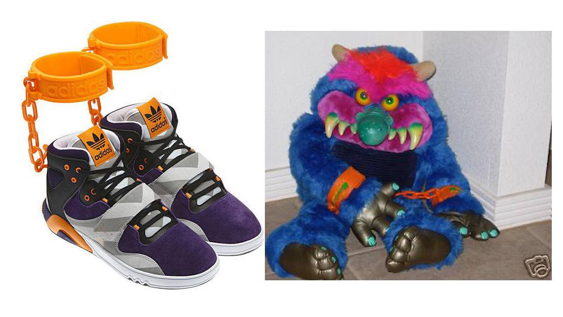 Adidas jeremy scott shackles online