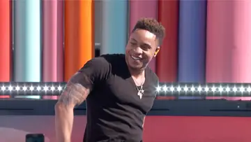 Rotimi performs before the 2019 BET Awards.