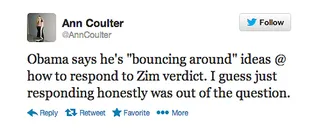 Ann Coulter - (Photo: Ann Coulter via Twitter)