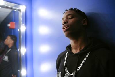 Don't Sleep On Travi$ - Travi$ Scott gets ready to tear the&nbsp;106 stage down.&nbsp;(Photo: John Ricard/BET/Getty Images for BET)