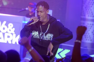 Palace - Travi$ Scott shares his royal rhymes on the 106 stage. Something light for the people.&nbsp;&nbsp;(Photo:&nbsp; John Ricard/BET/Getty Images for BET)