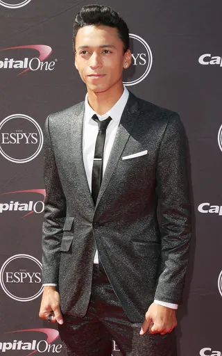 Nyjah Huston&nbsp; - Professional skateboarder Nyjah Huston was given his first ESPY for Best Male Action Sport Athlete. Huston recently won two gold medals in the 2013 X Games.&nbsp;(Photo: Frederick M. Brown/Getty Images)