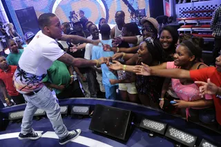 Fan Crazy - Bow Wow greets fans. (Photo: John Ricard/BET/Getty Images for BET)