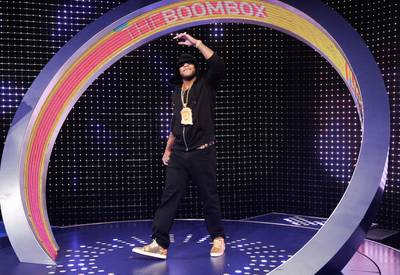 Go With the Flo - Flo Rida visits the106 &amp; Park set. (Photo: John Ricard/BET/Getty Images for BET)