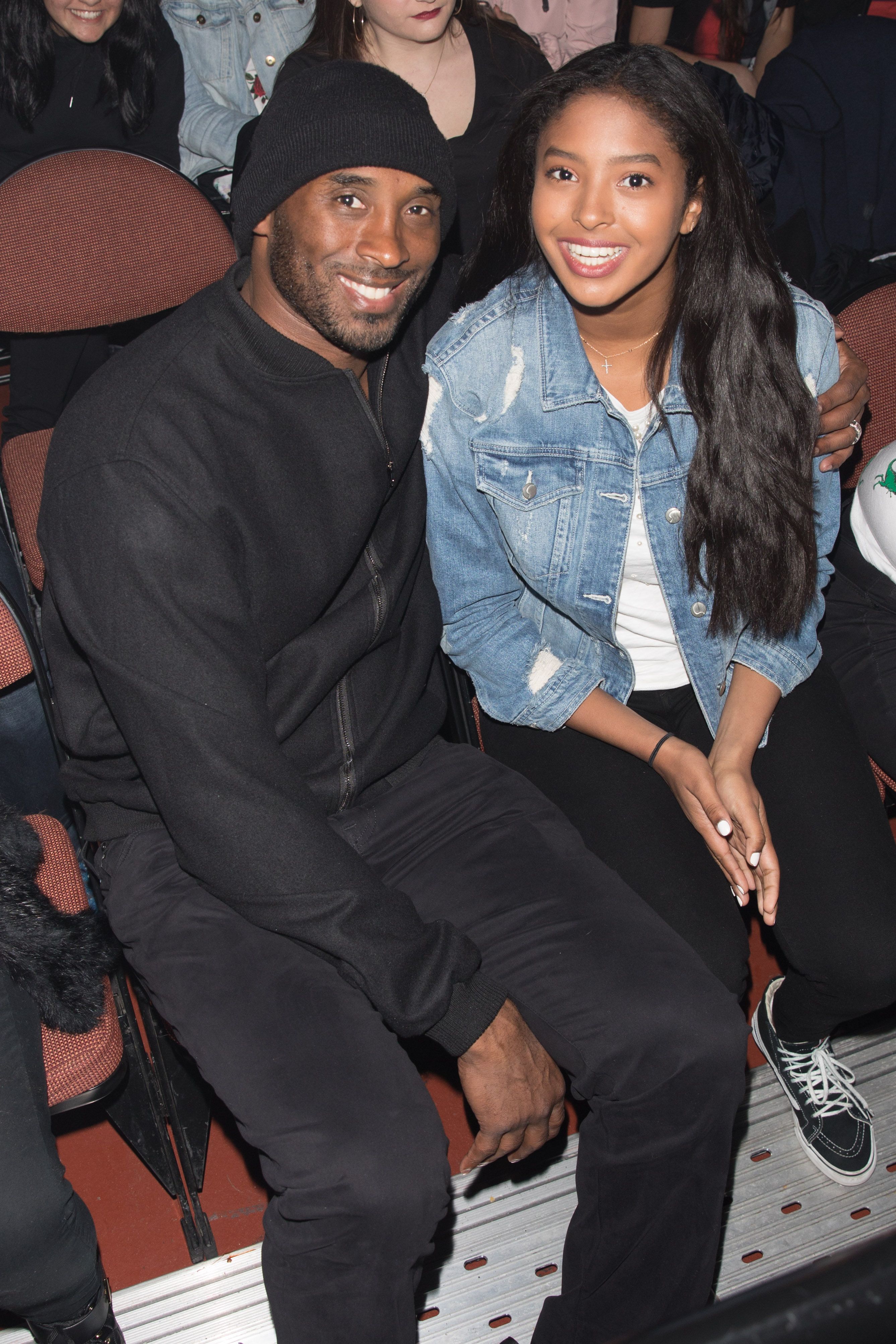 Kobe&nbsp;and Natalia Bryant - Look who's all grown up! Oscar winner Kobe Bryant attends the Demi Lovato and DJ Khaled concert in Los Angeles with his not-so-little girl, Natalia Bryant. (Photo: Splash News)