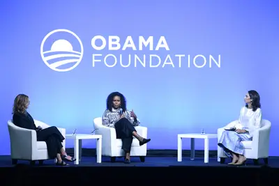 Forever FLOTUS - On Thursday (Dec. 12),&nbsp;Michelle Obama&nbsp;stepped on stage at the Obama Foundation's inaugural Leaders: Asia-Pacific conference wearing a stylish&nbsp;Malene Birger shirt&nbsp;($415). Can we have a moment for our forever FLOTUS’ natural curls? Stunning!&nbsp;FYI: The conference held in Kuala Lumpur, Malaysia, promoted women's education and empowerment.&nbsp;(Photo: MOHD RASFAN/AFP via Getty Images) (Photo: MOHD RASFAN/AFP via Getty Images)