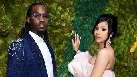 Offset (L) and Cardi B attend Rihanna's 5th Annual Diamond Ball Benefitting The Clara Lionel Foundation at Cipriani Wall Street on September 12, 2019 in New York City. 