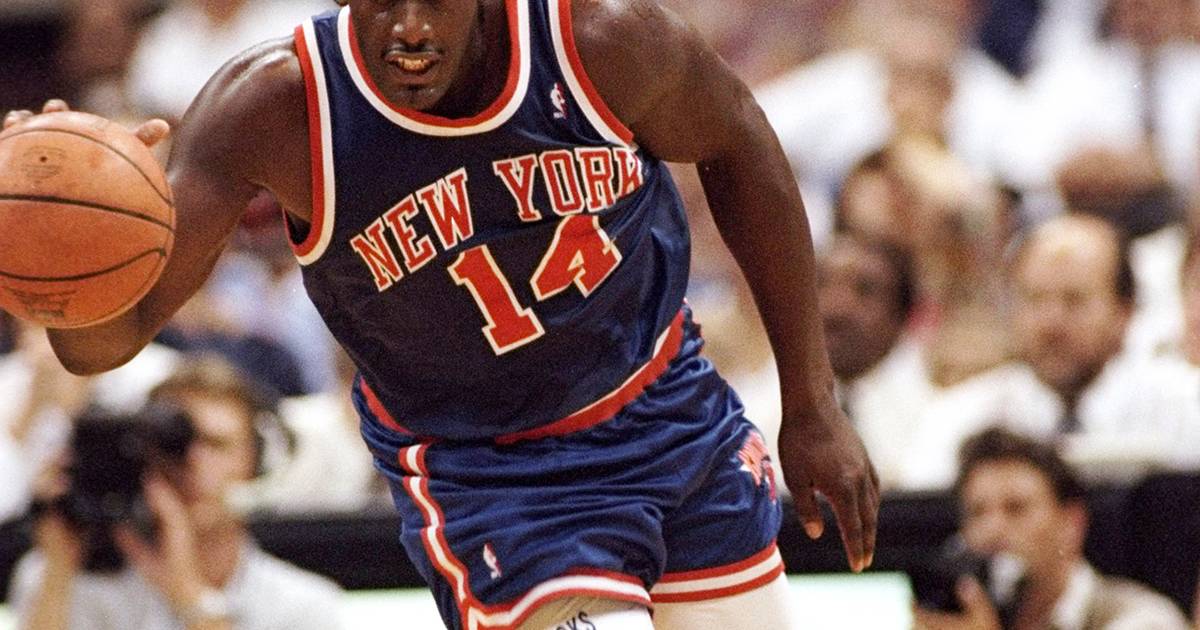 RIP Anthony Mason  Knicks basketball, Nba pictures, Ny knicks
