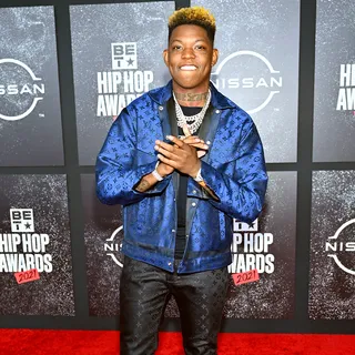 BET Hip Hop Awards 2021 | Red Carpet Yung Bleu | 1080 x 1080