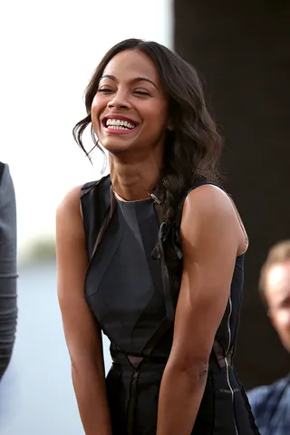 Zoe Saldana on her &quot;dream roles&quot;: - &quot;I would love to play Nefertiti or Cleopatra or the Queen of Sheba. We preserve more male history than we do female. We have to preserve it.&quot;(Photo: WENN.com)