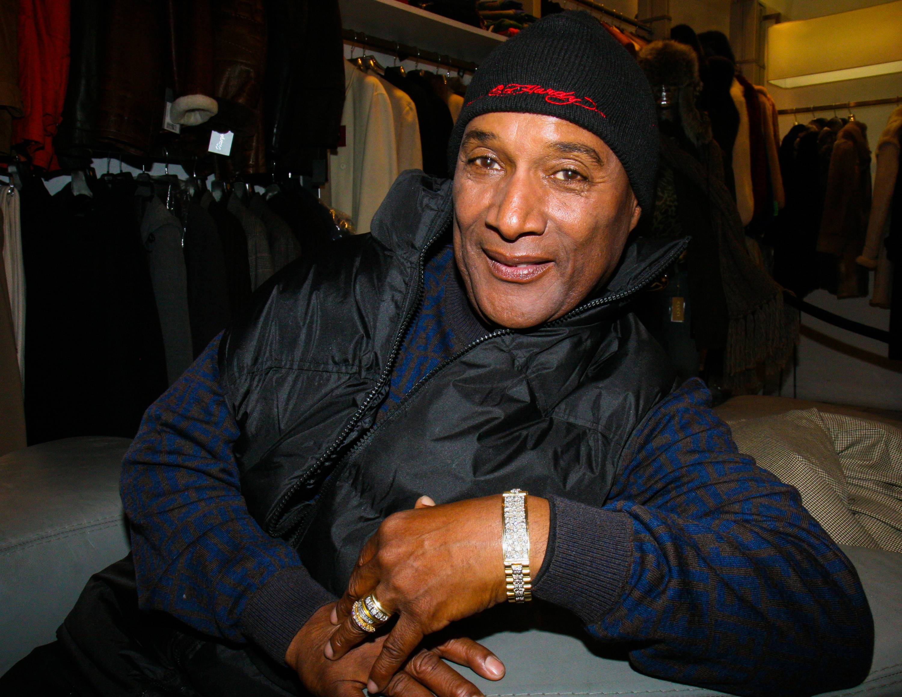 NEW YORK - JANUARY 05:  Paul Mooney attends a photo shoot at the Apollo Theater January 5, 2008 in New York City.  (Photo by Johnny Nunez/WireImage)