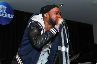 Back at It - Momma, there goes that man. After an epic performance at last year's Music Matters Grammy showcase, Mali Music was back again with more of the same. (Photo: Leon Bennett/Getty Images for BET)