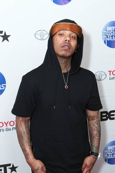 Love &amp; Hip Hop - Rapper/producer Yung Berg was also in attendance at the Music Matters Grammy Showcase last night. The former Love &amp; Hip Hop Hollywood star told BET.com he was in the building because he loves to support new talent. (Photo: Leon Bennett/Getty Images for BET)