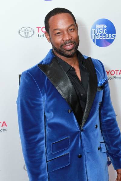 Hot in Here - With all the smooth R&amp;B vibes popping off at H.O.M.E, actor Darrin Dewitt Henson was certainly dressed for the moment. (Photo: Leon Bennett/Getty Images for BET)