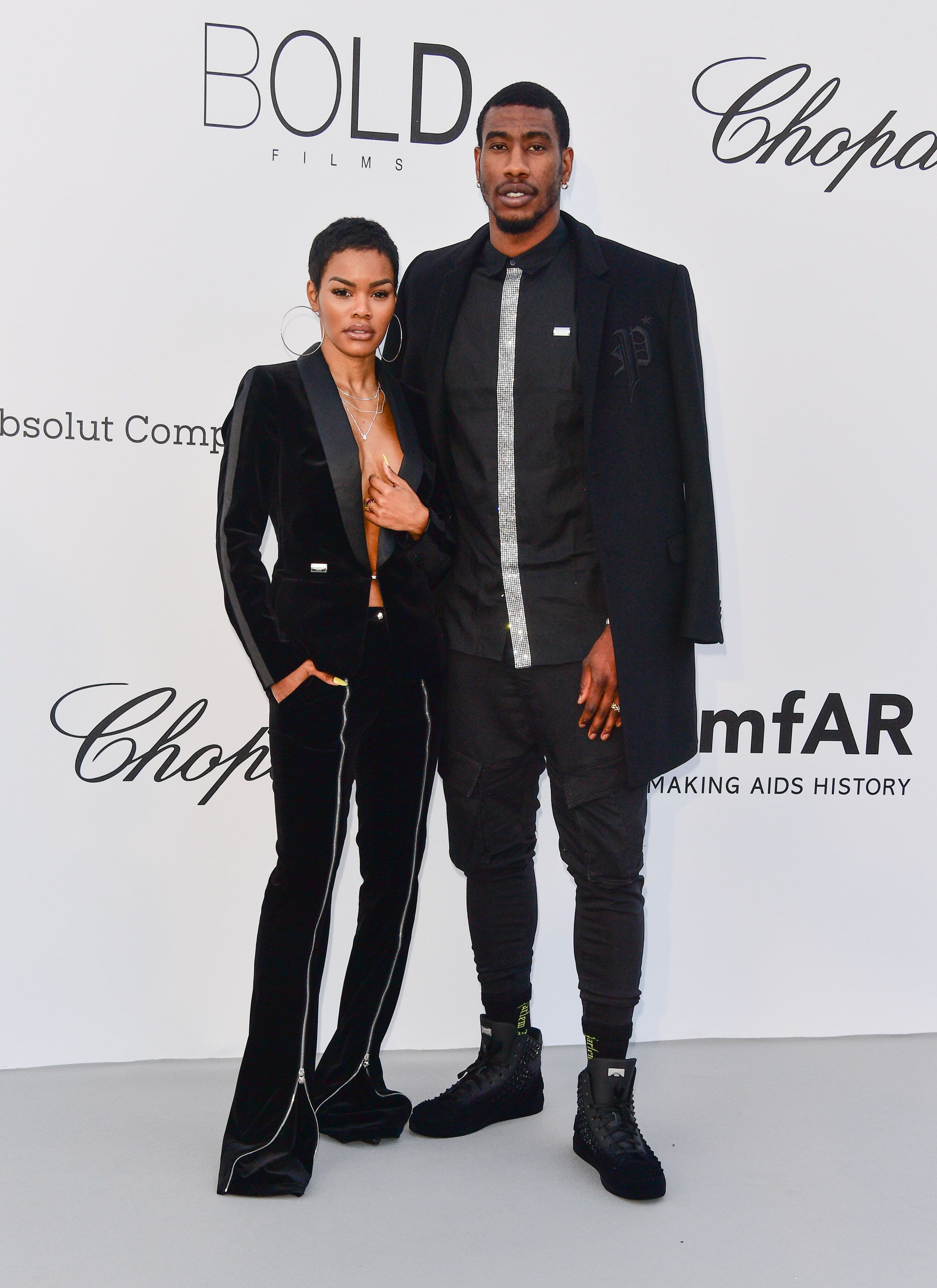 See Teyana Taylor And Iman Shumpert Twinning In Iman's New Clothing