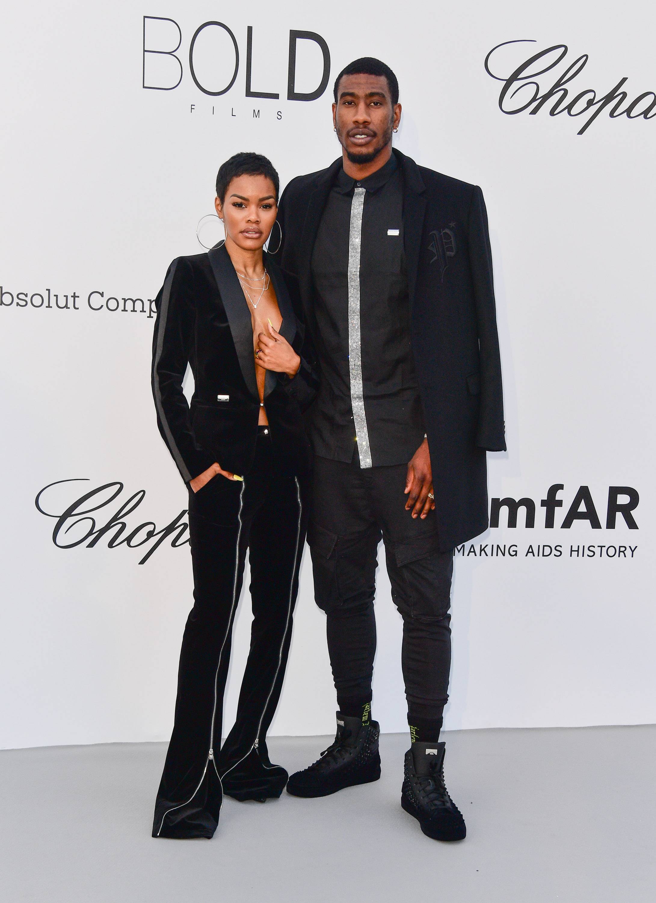 See Teyana Taylor And Iman Shumpert Twinning In Iman's New Clothing ...