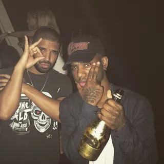 Drizzy Drake - He and Drake make similar music about ladies, the mellow drama that follows in their relationships —that relatable sh*t. We know that type of lyrical content is dope because —&nbsp;I mean really —&nbsp;look at Drake, he's on top right now! And Tiller is on his way to being "all the way up!"(Photo: Bryson Tiller via Instagram)