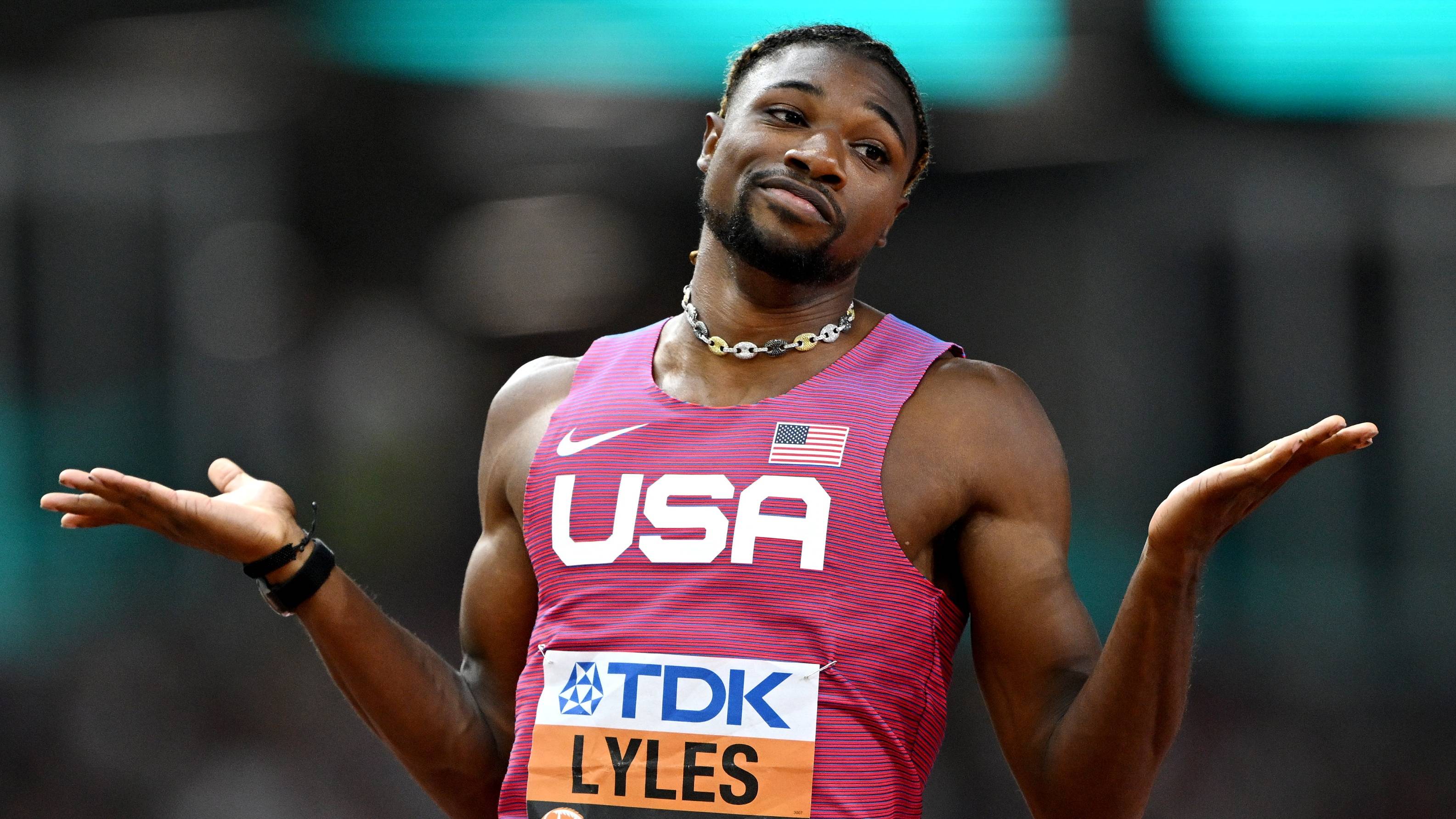 World champion of what?' Noah Lyles takes swipe at NBA players