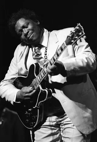 B.B. King,&nbsp;September 16, 1925 – May 14, 2015 - We lost an American treasure with the passing of The King of Blues. The musician was a legend on the guitar and the prodigal son of Indianola, Mississippi, where he was born and ultimately laid to rest. An advocate for diabetes prevention since the early 1980s, King succumbed to various health problems at the age of 89.  (Photo: L. Busacca/WireImage)