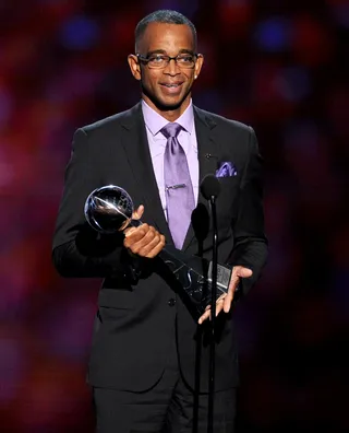Stuart Scott,&nbsp;July 19, 1965 – January 4, 2015 - The beloved ESPN anchor, whose signature catchphrases — like, "Boo-yah" — became a part of how America talks about sports, succumbed to a lengthy battle with cancer earlier this year.  (Photo:&nbsp; Kevin Winter/Getty Images)