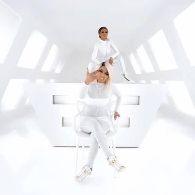 'I'm Out'  - If you love Michael and Janet's &quot;Scream&quot; video, then you'll fall in love with Ciara and Nicki Minaj's &quot;I'm Out&quot; video. From the futuristic-themed set to the gestures to the all-white outfits, it's very similar.(Photo: Epic Records)