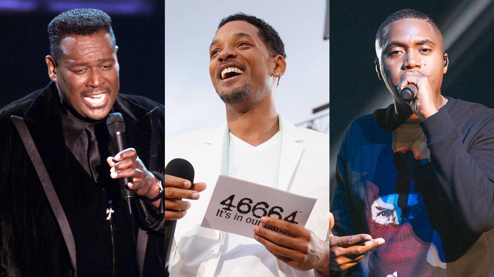 Luther Vandross, Will Smith, Nas