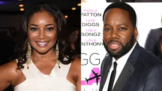 Tamala Jones and David E. Talbert  - American playwright&nbsp;David E. Talbert and actress&nbsp;Tamala Jones will be taking the hot seat with Fonzworth Bentley on this week's upcoming episode of Lift Every Voice! (Photos from left: Michael Buckner/Getty Images for Women in Film, Brian To/WENN.com)