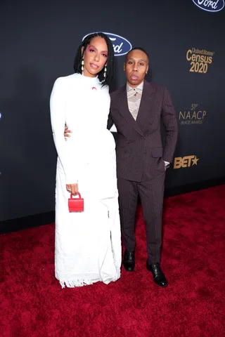 Director Melina Matsoukas and screenwriter-producer Lena Waithe. - &nbsp;(Photo by Leon Bennett/Getty Images for BET)