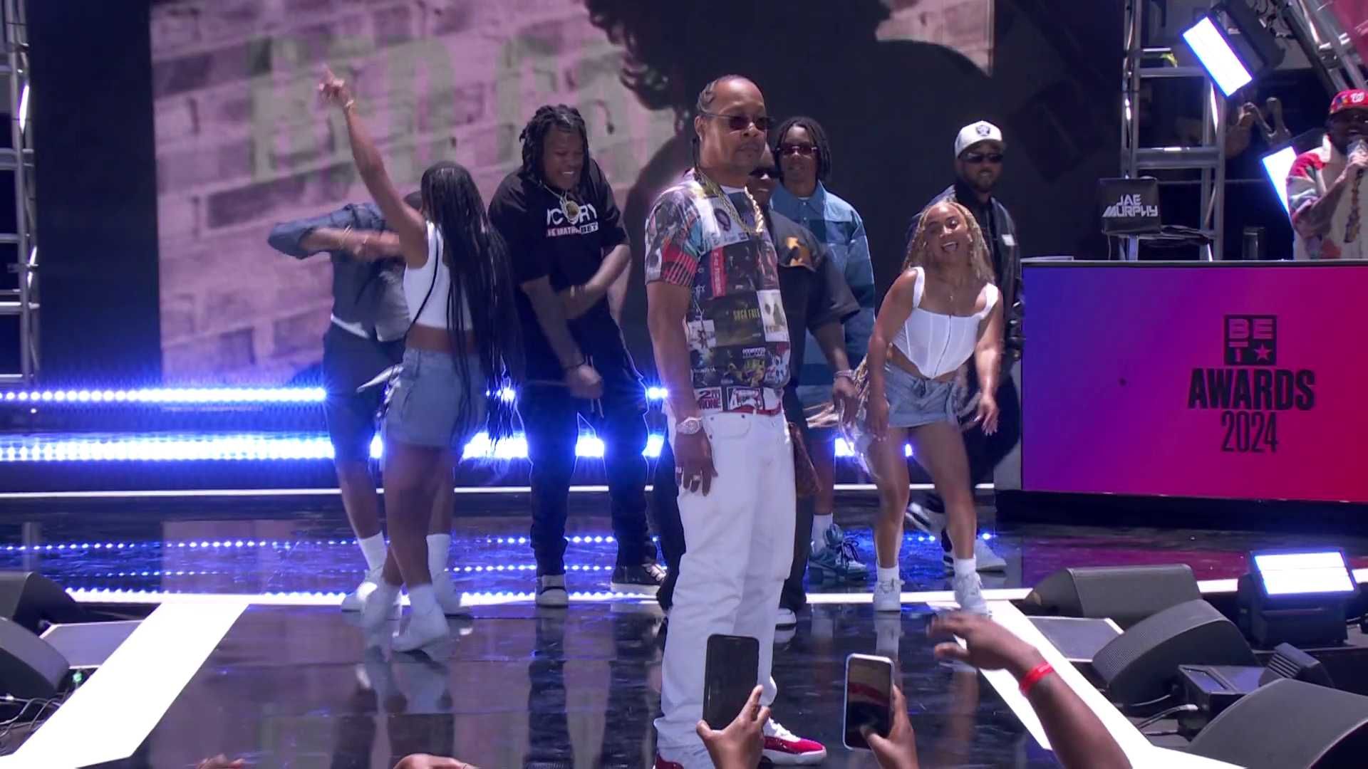 310babii, Bino Rideaux, Blxst and DJ Quik A Medley of Hits BET