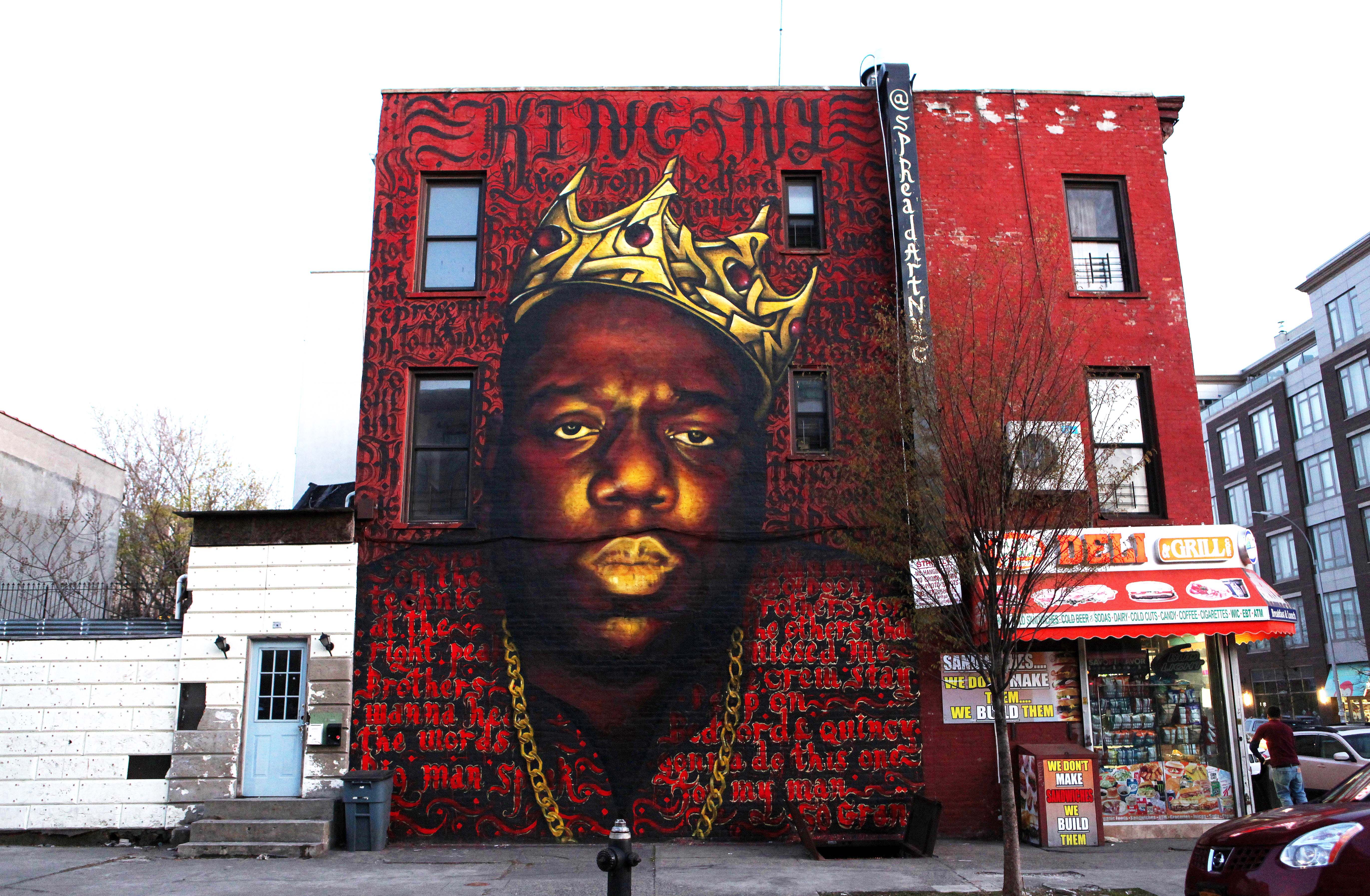 Here's One Rapper We Can Thank For Saving The Biggie Mural In Brooklyn ...