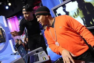Bow Wow and DJ Quick Silva - Bow Wow and DJ Quick Silva at 106 &amp; Park, November 26, 2012. (Photo: John Ricard / BET)