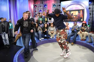 Swag Surf - Audience members at 106 &amp; Park, November 26, 2012. (Photo: John Ricard / BET)