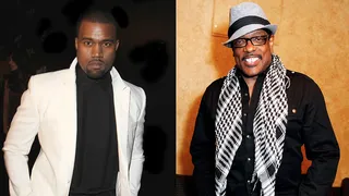 Kanye West Catches Charlie Wilson Fever - Known for his acute attention to detail Kanye West recruited the former Gap Band lead singer for his 2010 masterpiece My Beautiful Dark Twisted Fantasy. The R&amp;B crooner appeared on a handful of the album's tracks including "Lost InThe World" with Bon Iver, and "See Me Now" with Beyonce and Big Sean.&nbsp;(Photos from left: Andreas Rentz/Getty Images, Monica Morgan/WireImage)