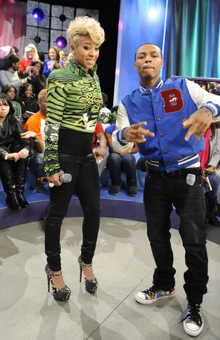 Aww - BET 106 &amp; Park, November 20, 2012. (Photo: John Ricard / BET).