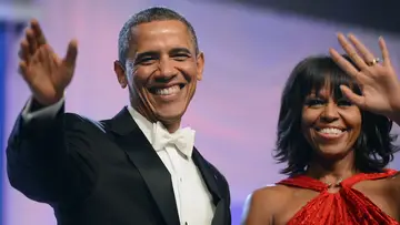 Barack Obama and Michelle Obama on BET Buzz 2020.