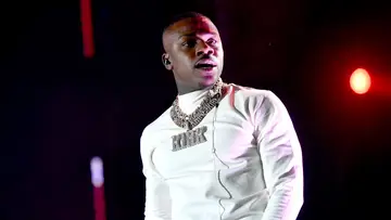 DaBaby on BET Buzz 2020.