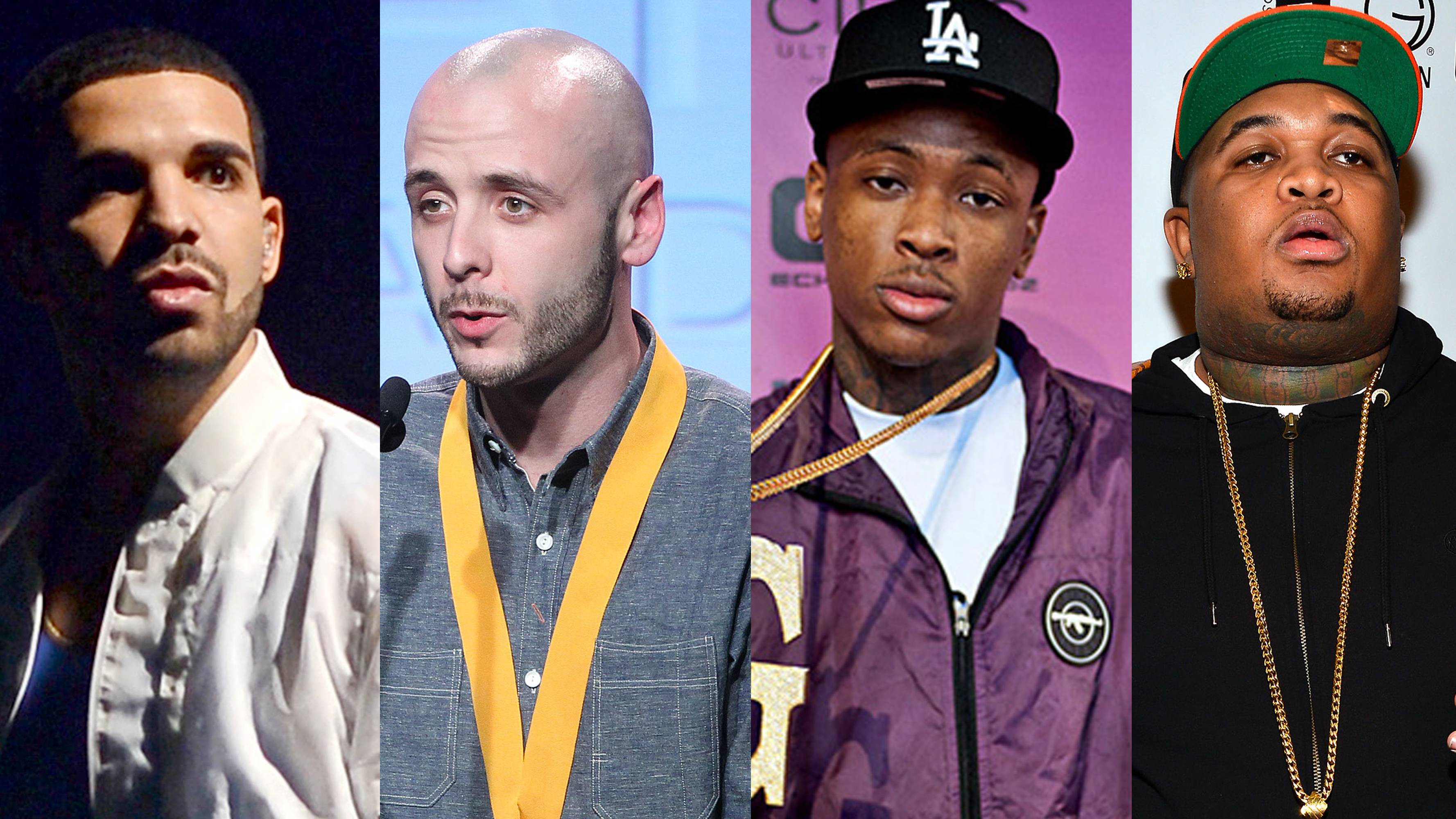 YG, DJ Mustard, Drake, Noah "40" Shebib, Rapper/Producer Duos