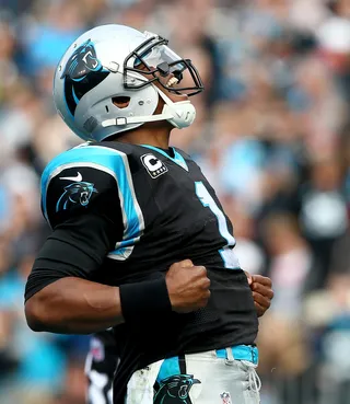 Newton’s Claim to Fame This Season - Newton led all quarterbacks with 585 rushing yards in the regular season.(Photo: Streeter Lecka/Getty Images)