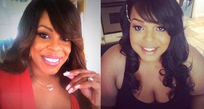 Niecy and Donielle Nash - It took us more than a few glances to tell these two apart. One thing?s for sure, Niecy?s daughter (on the right) is growing up gorgeous.   (Photos: Neicy Nash via Instagram)