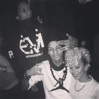 Kaylin Garcia&nbsp;@kaylin_garcia - Love and Hip Hop’s Kaylin Garcia catches up with worldwide dancing duo Les Twins. The twins were recently on tour with Beyoncé for her Mrs. Carter Show. #DopeDancers&nbsp;(Photo: Kaylin Garcia via Instagram)